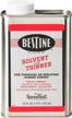 bestine solvent and thinner for rubber cement – cleans ink, adhesive and parts, 16 ounce can logo