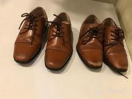 img 1 attached to Potenza Jr. Cap Toe Oxford by Florsheim - Unisex Kid's Shoes review by Anthony Rael