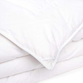 img 1 attached to King Size Down Alternative Blanket - 230 TC Hotel Style EnviroLoft® By DOWNLITE