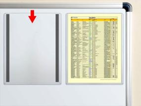 img 1 attached to 8.5X11 Magnetic Lean/5S/Six Sigma Plastic Frames - 5 Pack - StoreSMART HPP812X11M-LEAN-5