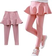 ehdching girls' winter leggings - little pantskirt style - clothing for enhanced comfort logo