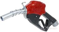 🔥 heavy-duty automatic fuel transfer nozzle, red - fill-rite n100dau12 1” 3 to 25 gpm; ideal for gasoline, diesel, biodiesel up to b20, e15 & kerosene logo