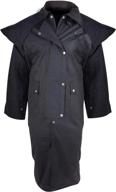 оставайтесь сухими и стильными с мужским непромокаемым пальто duster от acerugs - из кожзаменителя западно-австралийского дизайна, прочное и теплое логотип
