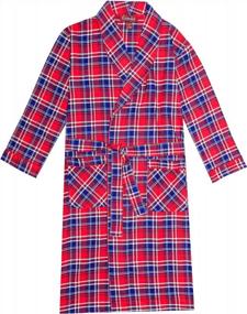 img 1 attached to Lightweight 100% Cotton Bathrobe For Women: EVERDREAM Flannel Robe With Shawl Collar