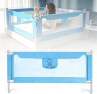 🛏️ gearking 78''l bed rail for toddlers: extra long and tall baby bed rails guard for twin, full, queen, king size beds logo