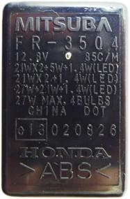 img 1 attached to 🔧 Relay Control Module: Honda Signal and Hazard Light Repair Kit for Accord 03-06, Ridgeline 07-14 - Replacement Part 38300-SDB-A03