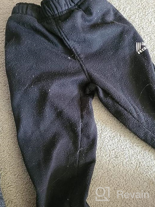 img 1 attached to 2 Pack RBX Girls' Active Fleece Joggers Sweatpants (Size 4-16) review by Bianca Campbell