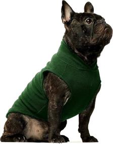 img 1 attached to 🐶 Fitwarm 2-Pack Fleece Dog Clothes: Comfy Pet Shirts for Dogs – Red Green XS