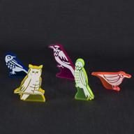 upgrade your game with 40 laser cut bird action tokens for wingspan logo
