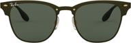 🕶️ ray ban rb3576n clubmaster sunglasses brushed: sleek style with unparalleled sun protection логотип