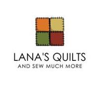 lana's quilts & sew much more logo
