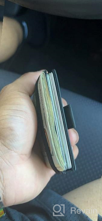 img 1 attached to Optimized Wallet: Minimalist Credit Card Holder for Men - Stylish Wallets, Card Cases, and Money Organizers review by Jaleel Kadlecik