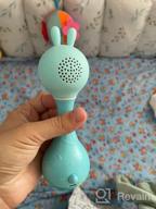 img 1 attached to 🎶 Blue Alilo Smarty Bunny Shake & Tell Musical Toy Rattle for Newborns and Infants - Soother with Lullaby Song Story, Music Player & Games review by Ada Lipczyska ᠌