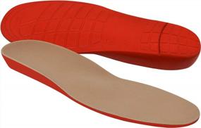 img 4 attached to Find Ultimate Comfort With FootMatters Plastazote Orthotic Insoles - US Women 9-11.5/Men 8-10.5