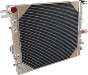 img 3 attached to 🚗 High-Performance Aluminum Radiator for Jeep Wrangler JK 3.6L 3.8L V6 2007-2015