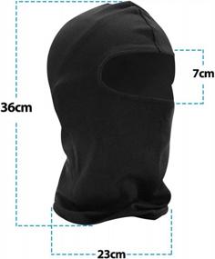img 2 attached to Stay Warm And Protected With Our Windproof Balaclava Ski Mask - Perfect For Snow Sports, Cycling And Motorcycle Riding