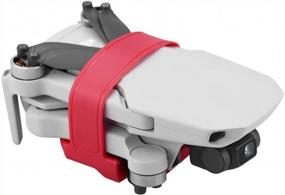 img 1 attached to Безопасный и стабильный полет: ремешок для держателя пропеллера HeiyRC для дронов Mavic Mini и Mini SE