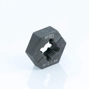 img 2 attached to M12-1.50 Steelman Metric Split Die Thread Chaser: Repair Wheel Studs & Bolts Easily!
