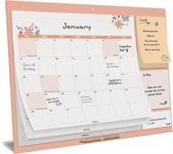 2023 wall calendar 12 month - large magnetic fridge calendar with sticky notes for family & kitchen logo