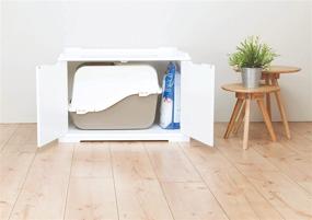 img 3 attached to 🐾 TRIXIE Pet Products Wooden Pet House X-Large and Litter Box Combo: A Spacious and Stylish Shelter for your Beloved Pet