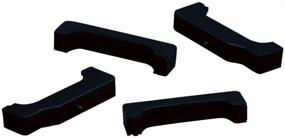 img 2 attached to Black Urethane Radiator Isolators for GM Style Small Block Engines, Prothane 7-1711-BL