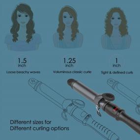 img 2 attached to Titanium Hair Straightener And Curling Iron - Professional Dual Voltage Flat Iron For Straightening And Curling Hair