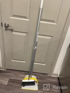 img 1 attached to Upgrade Your Cleaning With Yocada'S 52" Long Handle Broom And Dustpan Set - Perfect For Home, Kitchen, Office, And Pet Hair Cleanup! review by Brad Bowers