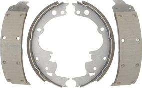 img 1 attached to 🔩 ACDelco Gold 17514RF1 Riveted Rear Drum Brake Shoe Set: Premium Performance and Durability