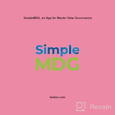 img 1 attached to SimpleMDG, an App for Master Data Governance review by Mark Hamblin