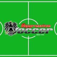 aggressive soccer logo