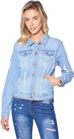 img 1 attached to Blue Age Womens Jacket JKL4032 Women's Clothing via Coats, Jackets & Vests