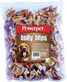 img 4 attached to All Natural Powerpet Bully Stick Bites Dog Treats In 1Lb Pack
