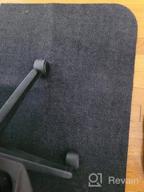img 1 attached to Protect Your Hardwood And Tile Floors With XFasten'S Anti-Slip Office Chair Mat - Large, Durable And Perfect For Home Office review by Kevin Robinson