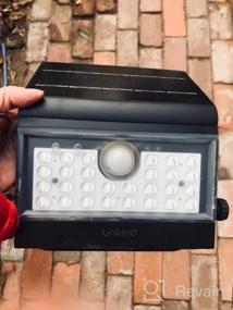 img 5 attached to Solar Motion Flood Lights For Outdoor Use - Waterproof 6500K 800LM Solar Wall Light With Motion Sensor, Ideal For Porch, Yard, Garden, Patio, And Garage By Linkind