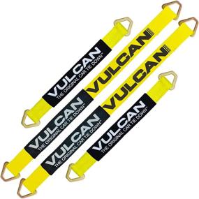 img 3 attached to 🏋️ VULCAN Yellow Series 2-Inch Complete Axle Tie-Down System