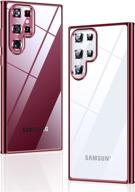 📱 humixx burgundy samsung galaxy s22 ultra case логотип