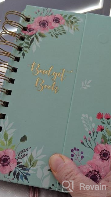 img 1 attached to Budget Planner - Budget Book, 12 Month Financial Organizer, Expense Tracker, Undated Finance Planner & Bill Organizer, 8.3" X 6.2" Monthly Budget Book, Account Book, Start Anytime, Inner Pocket, Stickers review by Corey Holloway