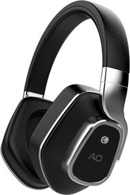 img 4 attached to 🎧 AO M7 (Black): Advanced Active Noise Cancelling Wireless Bluetooth Headphones