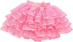 img 4 attached to Tortoise Rabbit Little Girls Tulle Girls' Clothing ~ Skirts & Skorts