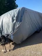 img 1 attached to XGEAR Thick 6-Ply Top Panel Travel Trailer Cover- Ripstop Waterproof RV Covers With Storage Bag And Windproof Buckles (27'-30') review by Jeff Perez