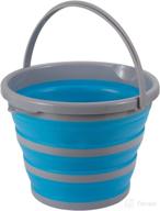 🪣 foldable pail bucket: collapsible, ultra-durable, bpa-free, sturdy handle for hiking, backpacking, camping, outdoor survival logo