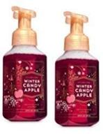 🍎 winter candy apple gentle foaming hand soap - bath and body works, 8.75 oz. logo