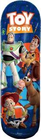 img 2 attached to Toy Story 4 Bop Bag Inflatable Punching Bag & Gloves Set - 36In Hedstrom
