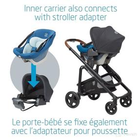 img 3 attached to 🔌 Maxi-Cosi Coral XP Inner Carrier Stroller Adapter, Black: Convenient Attachment for Seamless Strolling