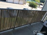 img 1 attached to Create A Natural Barrier In Your Garden With Gardman R647 Split Bamboo Fencing - 5 Feet review by Joseph Campos