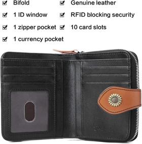 img 3 attached to BOSTANTEN Leather Wallet Blocking Walllet Women's Handbags & Wallets ~ Wallets