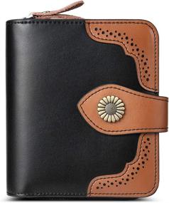 img 4 attached to BOSTANTEN Leather Wallet Blocking Walllet Women's Handbags & Wallets ~ Wallets