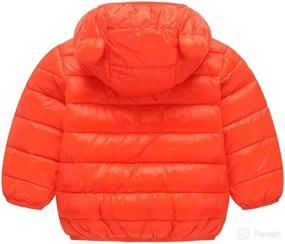 img 3 attached to 🧥 ARTMINE Baby Toddler Winter Down Coats with Hoods: 12M - 5Y, Boys & Girls