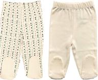 👶 footed baby pants: maple clothing organic cotton - gots certified, eco-friendly clothes логотип