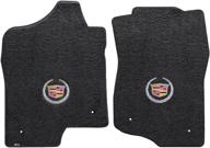 🚗 luxurious velourtex ebony carpet floor mats with cadillac logo for 2007-2014 cadillac escalade logo